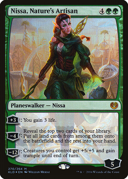 Nissa, Nature's Artisan (Foil) - Kaladesh