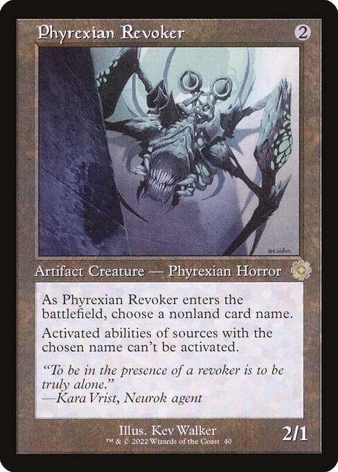 Phyrexian Revoker - The Brothers' War: Retro Frame Artifacts