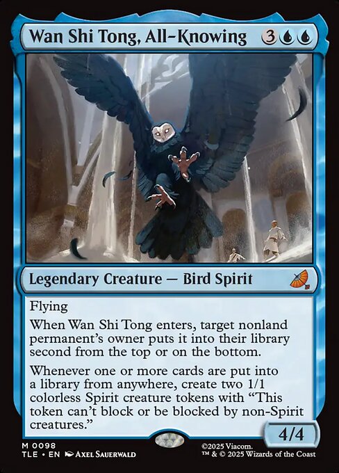 Wan Shi Tong, All-Knowing - Avatar: The Last Airbender: Eternal-Legal