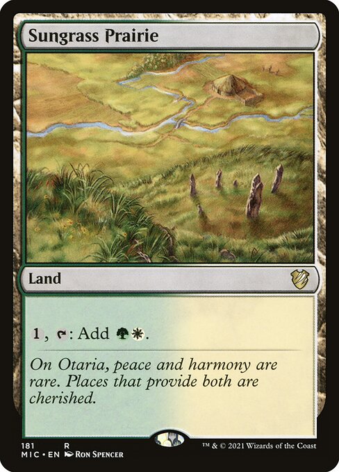 Sungrass Prairie - Commander: Innistrad: Midnight Hunt