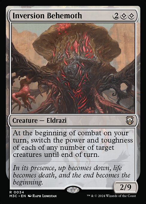 Inversion Behemoth - Commander: Modern Horizons 3