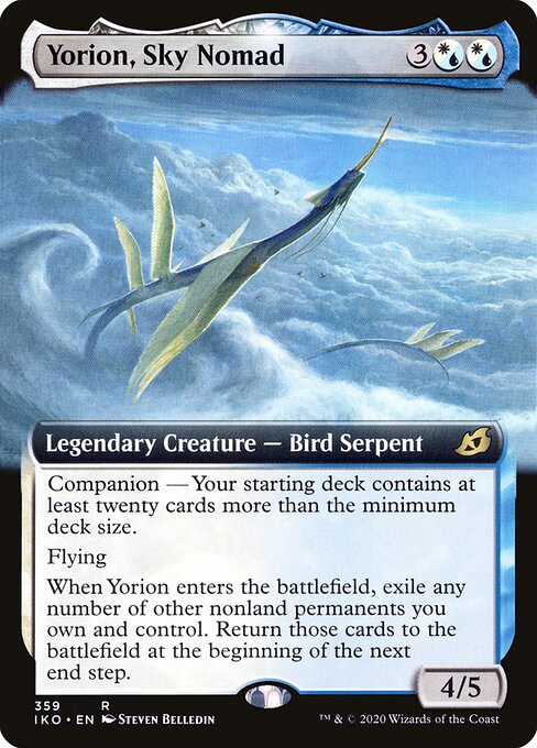 Yorion, Sky Nomad (Extended Art) - Ikoria: Lair of Behemoths