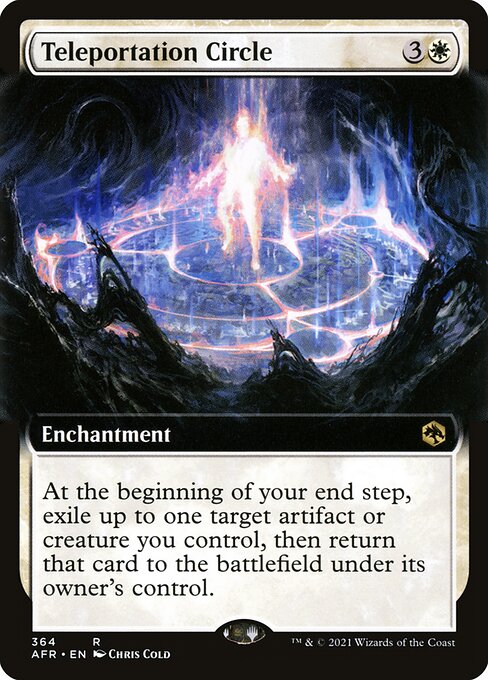 Teleportation Circle (Extended Art) (Foil) - Adventures in the Forgotten Realms