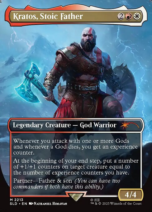 Kratos, Stoic Father - Secret Lair Drop Series