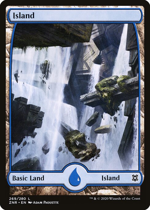 Island (269) - Full Art (Foil) - Zendikar Rising