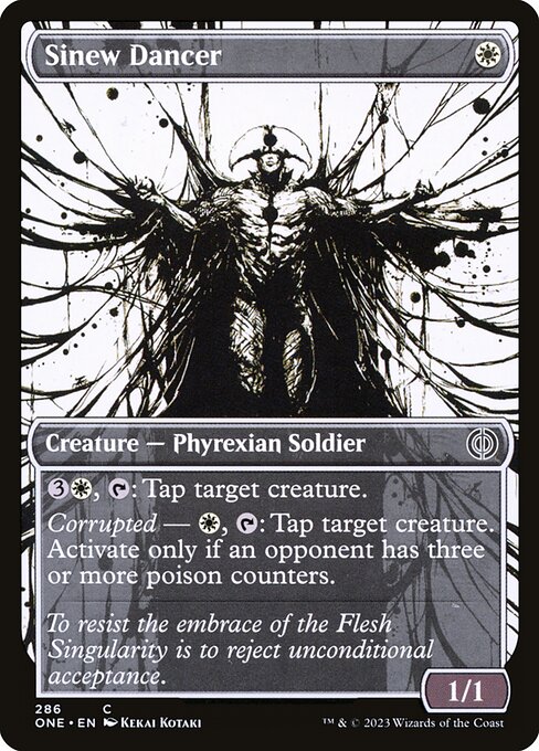 Sinew Dancer (Showcase) (Foil) - Phyrexia: All Will Be One