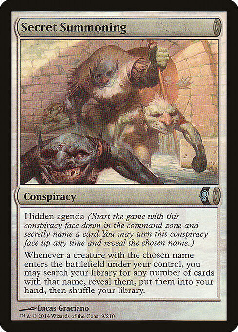 Secret Summoning - Conspiracy