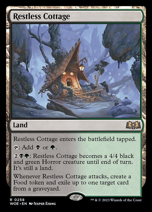 Restless Cottage (Foil) - Wilds of Eldraine