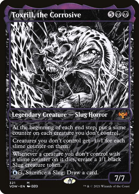 Toxrill, the Corrosive (Showcase) - Innistrad: Crimson Vow