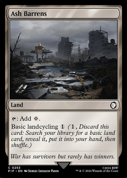 Ash Barrens - Universes Beyond: Fallout