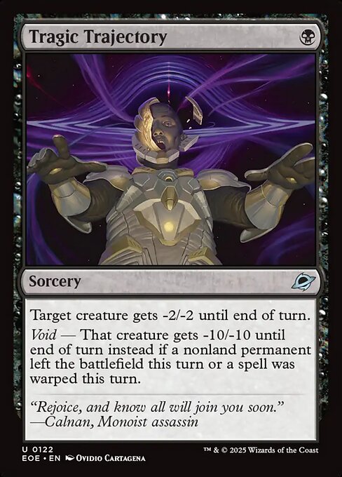 Tragic Trajectory (Foil) - Edge of Eternities