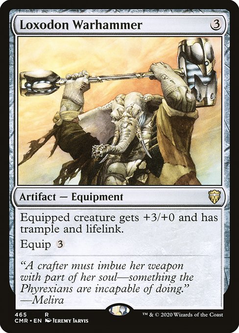 Loxodon Warhammer - Commander Legends