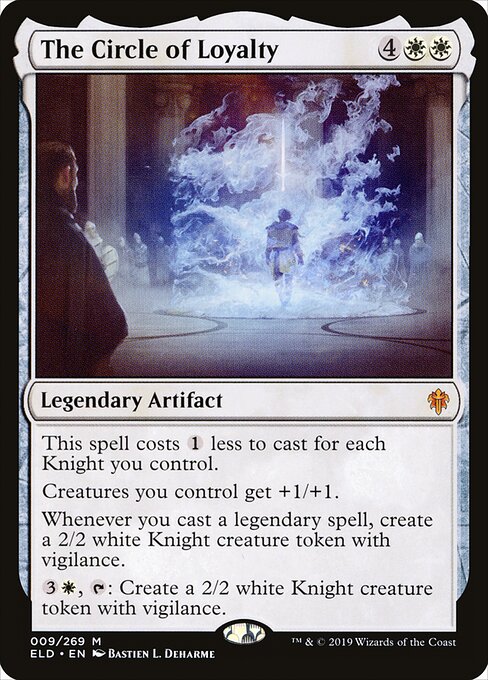 The Circle of Loyalty (Foil) - Throne of Eldraine