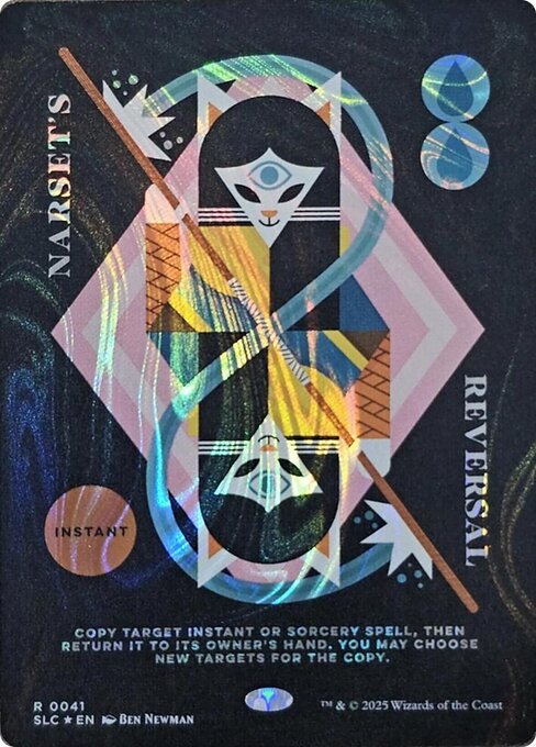 Narset's Reversal (Halo Foil) (Foil) - Secret Lair Countdown Kit