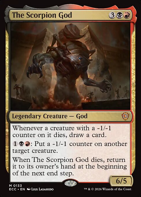The Scorpion God - Commander: Lorwyn Eclipsed