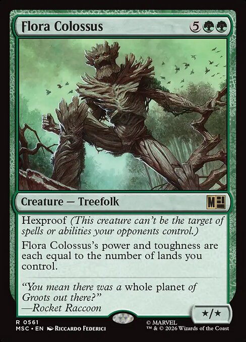 Flora Colossus - Commander: Marvel Super Heroes