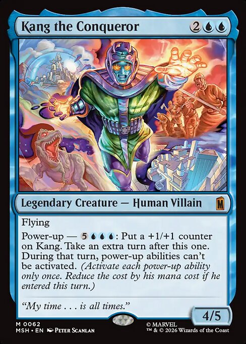 Kang the Conqueror (Foil) - Marvel Super Heroes