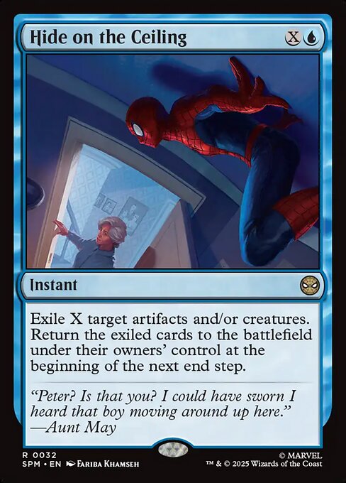 Hide on the Ceiling (Foil) - Marvel's Spider-Man
