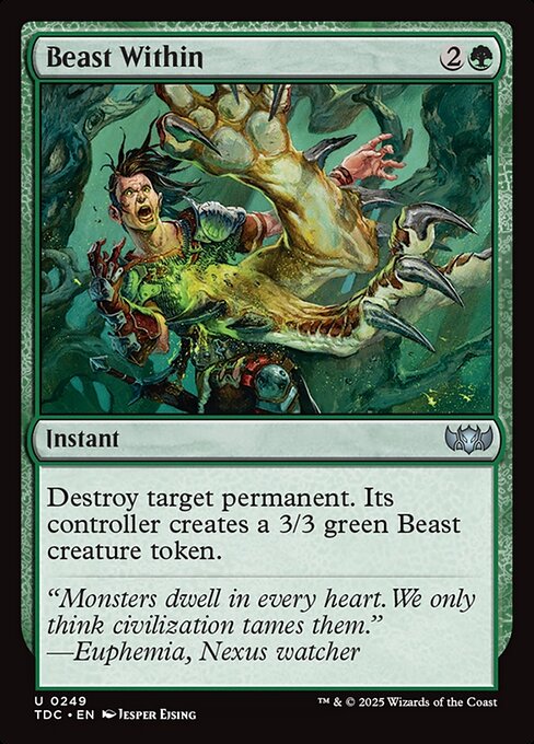 Beast Within - Commander: Tarkir: Dragonstorm