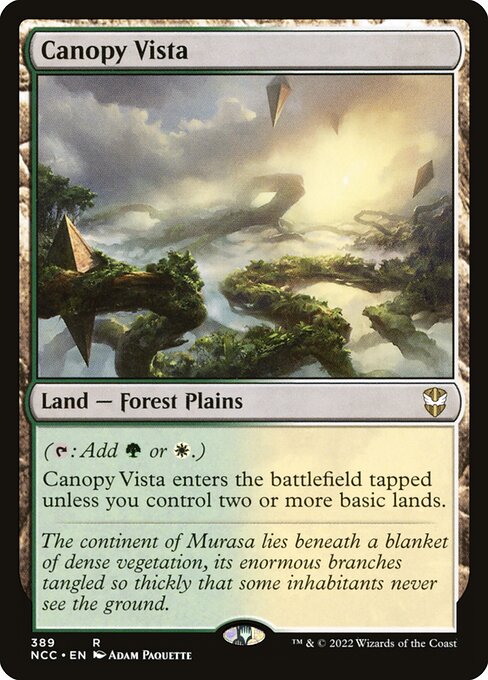 Canopy Vista - Commander: Streets of New Capenna