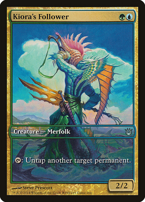 Kiora's Follower - Game Day & Store Championship Promos