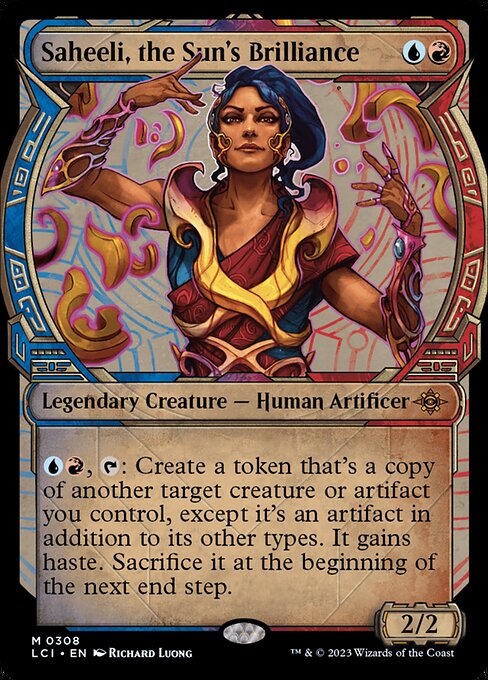 Saheeli, the Sun's Brilliance (Showcase) (Foil) - The Lost Caverns of Ixalan