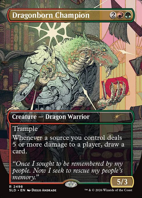 Dragonborn Champion (Foil) - Secret Lair Drop Series