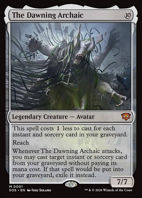 The Dawning Archaic (Foil) - Secrets of Strixhaven