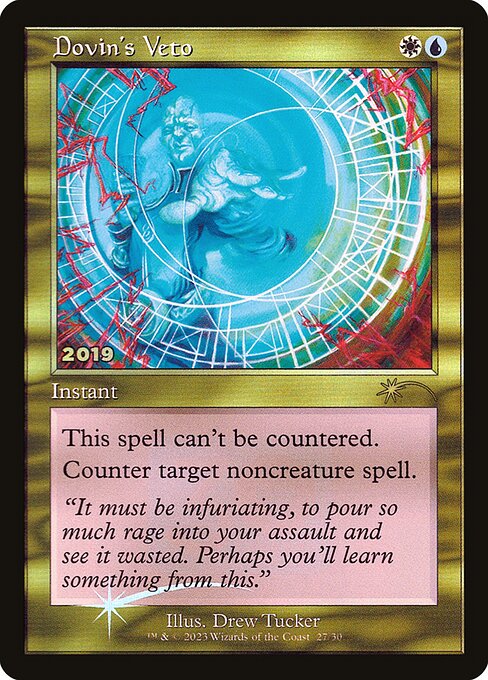 Dovin's Veto - 30th Anniversary Promos