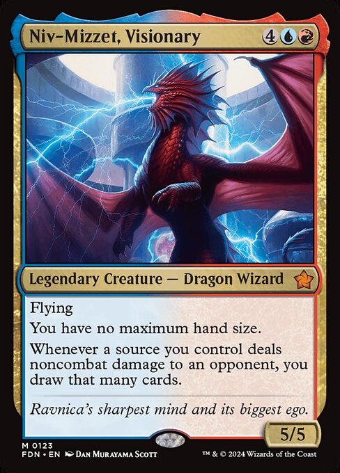Niv-Mizzet, Visionary (Foil) - Foundations
