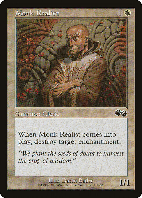 Monk Realist - Urza's Saga