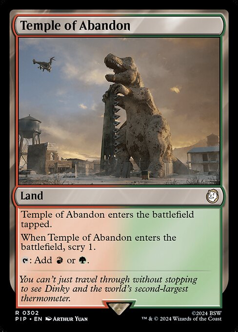 Temple of Abandon - Universes Beyond: Fallout