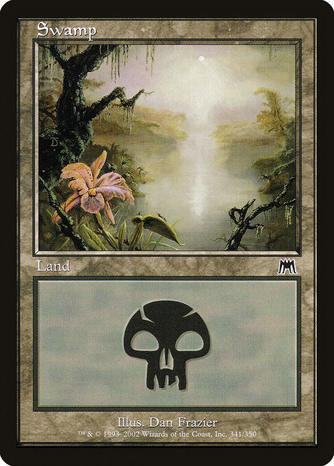 Swamp (341) (Foil) - Onslaught