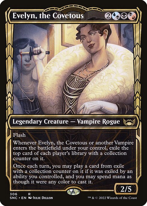 Evelyn, the Covetous (Showcase) - Streets of New Capenna