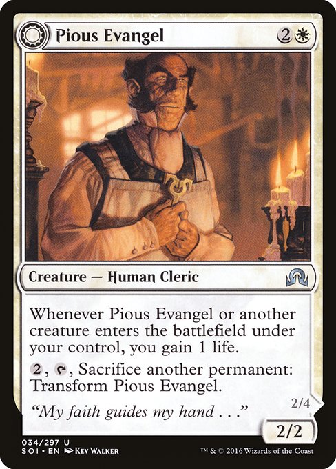 Pious Evangel - Shadows over Innistrad