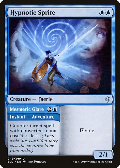 Hypnotic Sprite - Throne of Eldraine