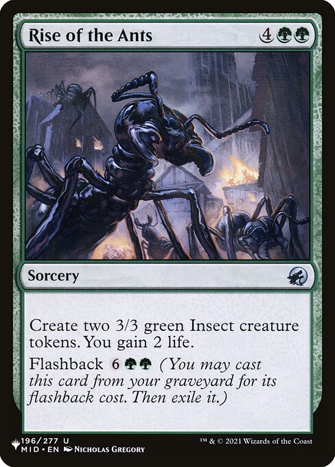 Rise of the Ants - The List Reprints