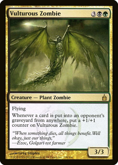 Vulturous Zombie (Foil) - Ravnica: City of Guilds