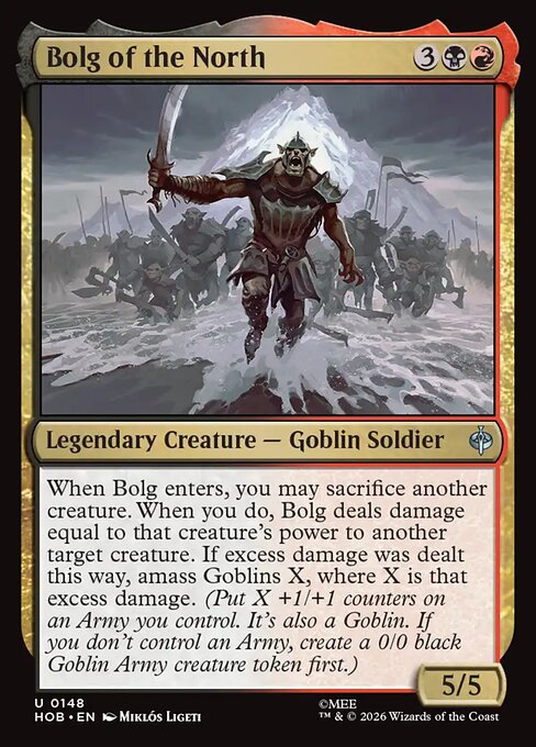 Bolg of the North (Foil) - The Hobbit