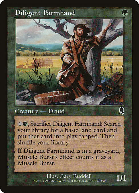Diligent Farmhand (Foil) - Odyssey