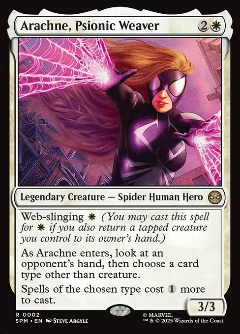 Arachne, Psionic Weaver (Foil) - Marvel's Spider-Man