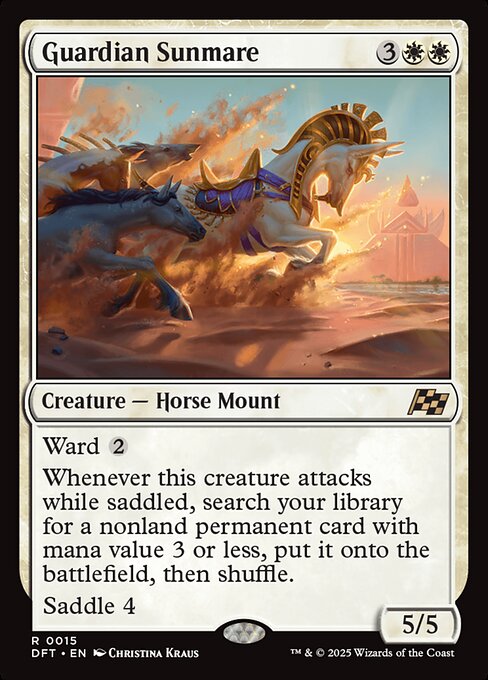 Guardian Sunmare (Foil) - Aetherdrift