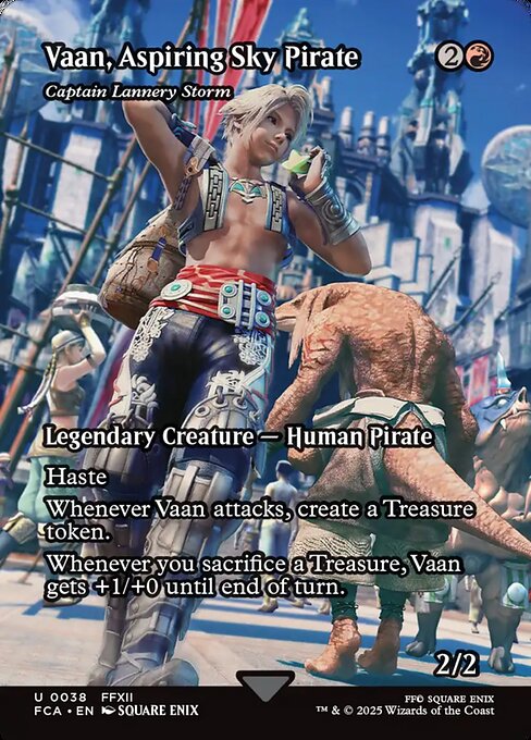 Vaan, Aspiring Sky Pirate - Captain Lannery Storm (Showcase) (Foil) - FINAL FANTASY: Through the Ages
