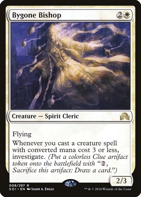 Bygone Bishop (Foil) - Shadows over Innistrad
