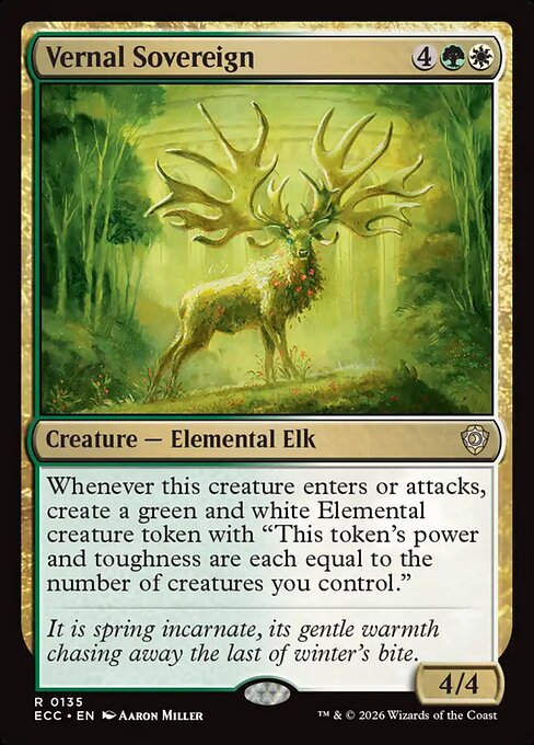 Vernal Sovereign - Commander: Lorwyn Eclipsed