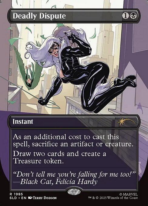 Deadly Dispute (1985) (Foil) - Secret Lair Drop Series