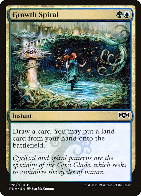 Growth Spiral (Foil) - Ravnica Allegiance
