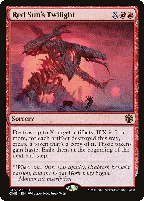 Red Sun's Twilight - Phyrexia: All Will Be One