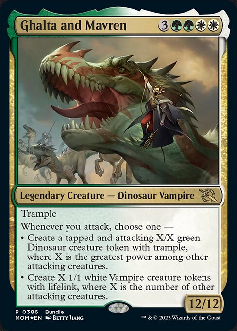 Ghalta and Mavren (MOM Bundle) - Unique and Miscellaneous Promos