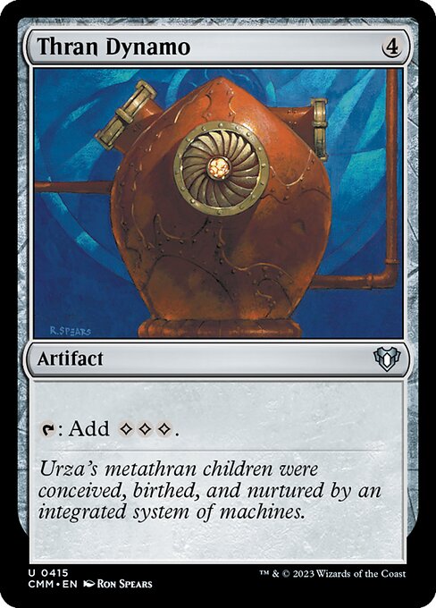 Thran Dynamo (Foil) - Commander Masters